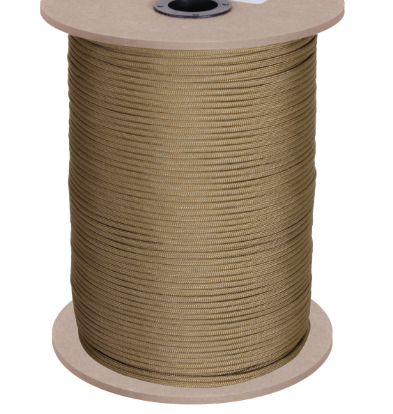 Nylon Paracord 550lb 1000 Foot Spool
